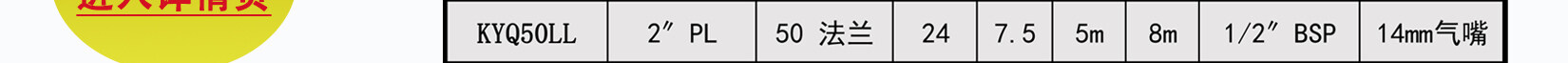 KYQ50鋁合金氣動隔膜泵詳細參數